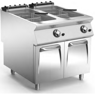 GAS FRYER 2 WELL - COBALT-FRYER 23+23 LITRES NF98G23