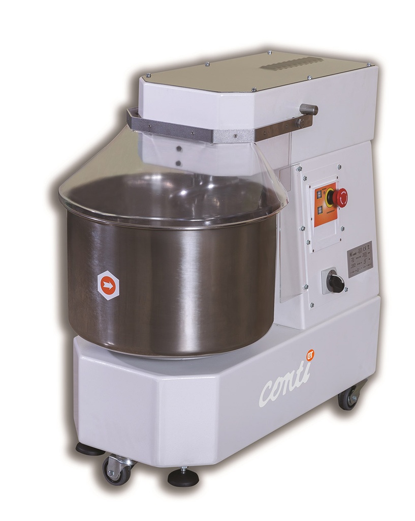 SPIRAL DOUGH MIXER 20/18L - Model XSP020/182VMONO 