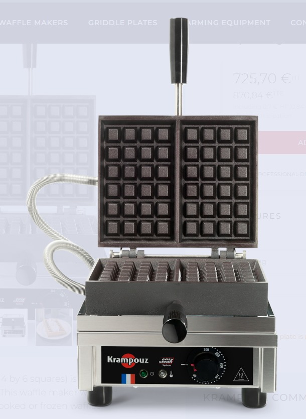 WAFFLE MAKER - KRAMPOUZ-WECABCCO