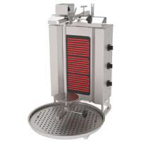 ADE-3U Electric Doner Kebab Machine, 3 Heaters, Top Motor