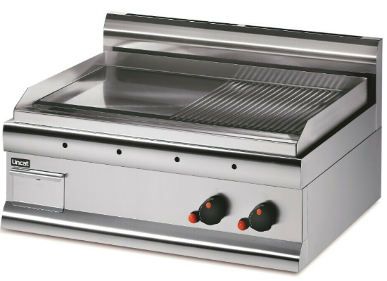 LINCAT-GS7R/P GAS  GRIDDLES ( HALF SMOOTH/HALF RIBBED )