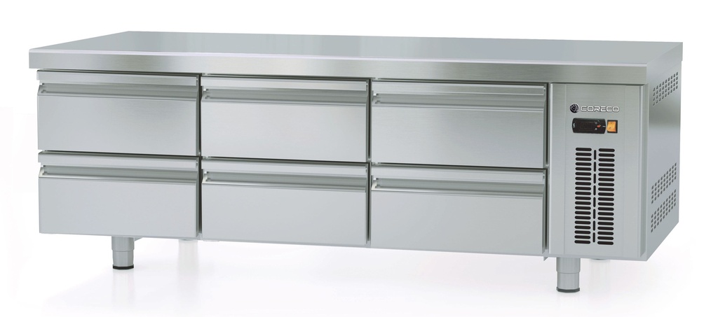 CORECO-MFB-160-CC_R1 CHEF BASE Refrigerator 6 Drawers