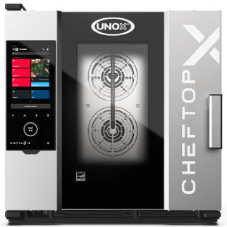 UNOX-XEDA-0611-EXRS, Cheftop-X Digital.ID Oven 6 trays GN 1/1 electric