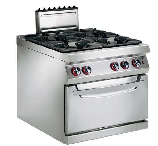 [ANGELOPO-1012] GAS 4 BURNER WITH OVEN -ANGEL-191FAAG