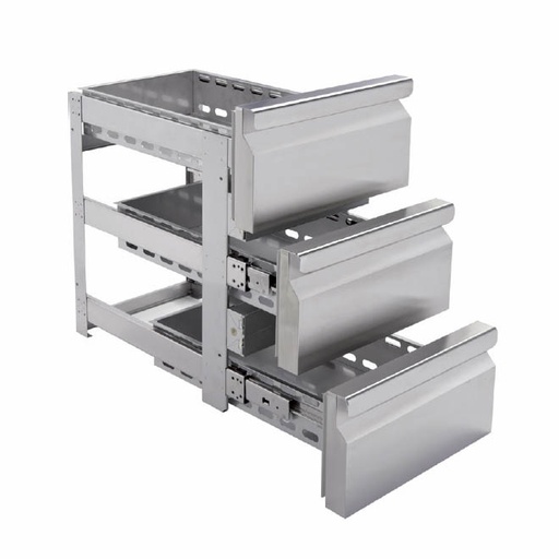 [0240040] DRAWERS SET FOR REFRIGERATOR - FRIOTEKNO-PEK3C13P1