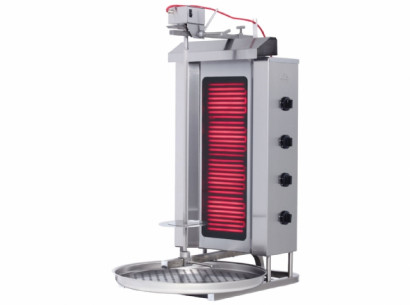 [1860005] ADE-4U Electric Doner Kebab Machine, 4 Heaters, Top Motor