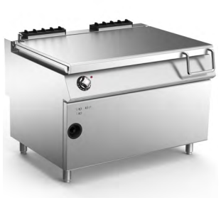 [COBALT-1099] GAS TILTING PAN - COBALT-INOX BRATT PAN NBR912GIM