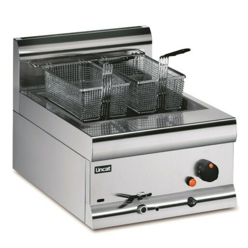 [0340018] LINCAT-DF4/N + CKP87 GAS SINGLE TANK FRYER 2 BASKETS